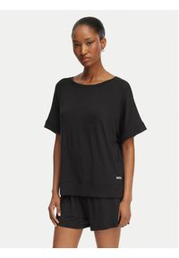 BOSS Piżama Element 50561022 Czarny Relaxed Fit. Kolor: czarny. Materiał: wiskoza #3