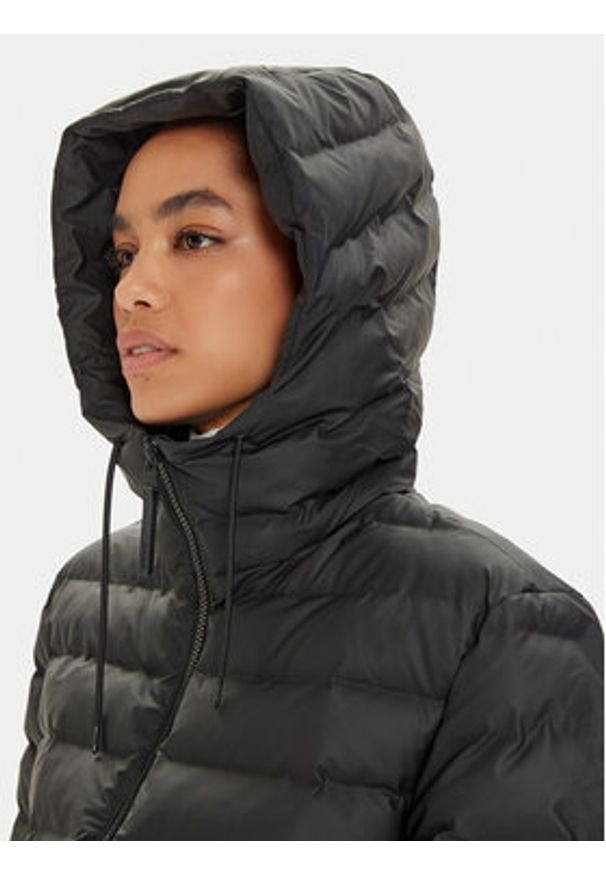 Rains Kurtka przejściowa Unisex 15810 Czarny Regular Fit. Kolor: czarny. Materiał: syntetyk