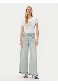 Guess T-Shirt W5GI05 I3Z14 Biały Regular Fit. Kolor: biały. Materiał: bawełna