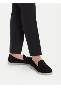 Clarks Mokasyny Narini Edge 26181450 Czarny. Kolor: czarny. Materiał: zamsz, skóra