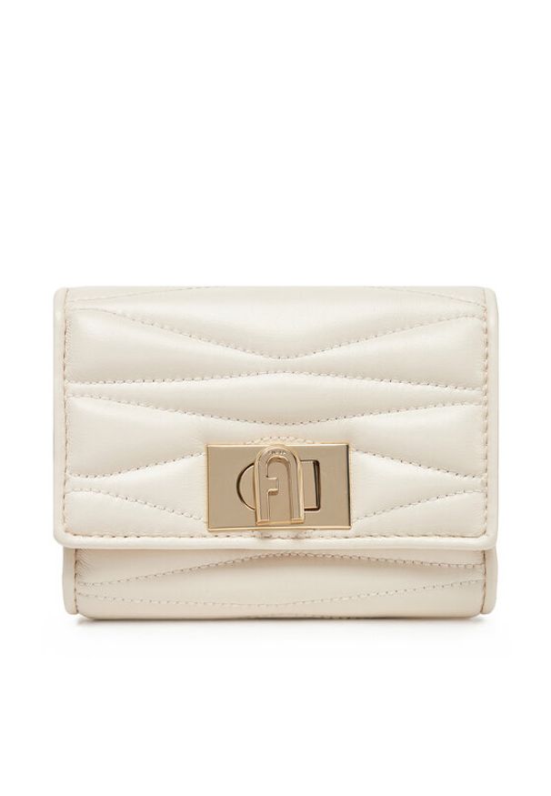 Furla Duży Portfel Damski 1927 M WP00225 BX3221 PNN00 Écru. Materiał: skóra