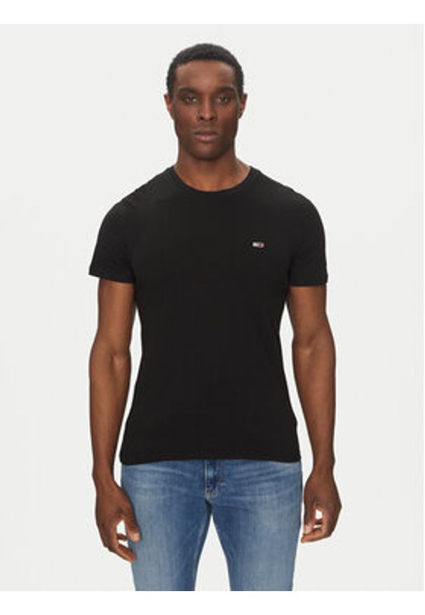 Tommy Jeans Komplet 3 t-shirtów DM0DM21579 Kolorowy Slim Fit. Materiał: bawełna. Wzór: kolorowy