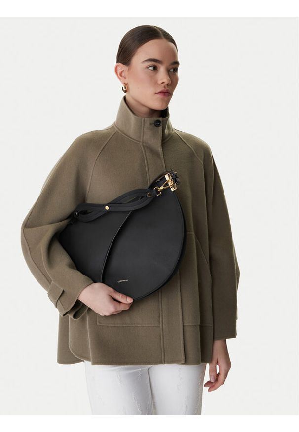 Coccinelle Torebka QKF Coccinellesunup E1 QKF 13 01 01 Czarny. Kolor: czarny. Materiał: skórzane