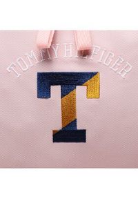 TOMMY HILFIGER - Tommy Hilfiger Plecak Colorful Yarsity Bacpack AU0AU01721 Różowy. Kolor: różowy. Materiał: materiał #3