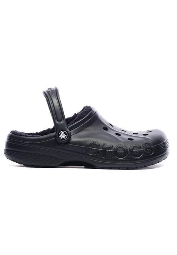 Buty do chodzenia męskie Crocs Baya Lined Clog. Zapięcie: bez zapięcia. Kolor: czarny. Materiał: syntetyk, materiał, tkanina. Szerokość cholewki: normalna. Sport: turystyka piesza