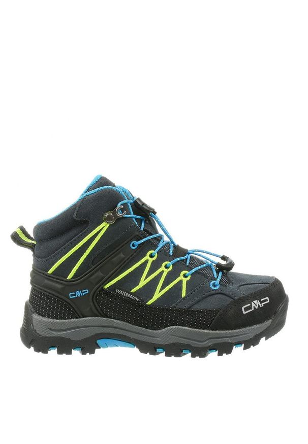 Buty trekkingowe dziecięce CMP RIGEL MID. Okazja: na co dzień. Kolor: czarny, szary, wielokolorowy