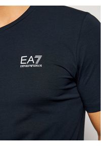 EA7 Emporio Armani T-Shirt 8NPT53 PJM5Z 1578 Granatowy Regular Fit. Kolor: niebieski. Materiał: bawełna #5