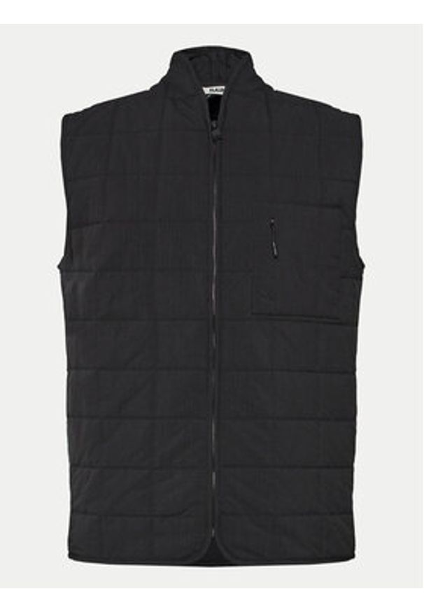 Rains Kamizelka Giron Liner Vest T1 19410 Czarny Regular Fit. Kolor: czarny. Materiał: syntetyk. Długość rękawa: bez rękawów