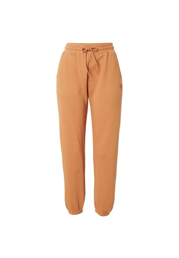 Spodnie turystyczne damskie Billabong Halifax. Kolor: brązowy. Materiał: bawełna, poliester. Sport: fitness