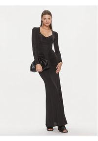 Marciano Guess Sukienka wieczorowa 4RGK1D 6262Z Czarny Regular Fit. Kolor: czarny. Materiał: syntetyk. Styl: wizytowy #4