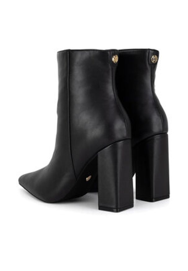 Nine West Botki WFA2829-1 Czarny. Kolor: czarny. Materiał: materiał