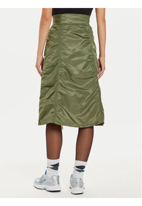 Alpha Industries Spódnica midi 148067 Zielony Regular Fit. Kolor: zielony. Materiał: syntetyk