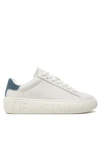 Tommy Jeans Sneakersy Tjw Fancy Leather Cupsole EN0EN02575 Écru. Materiał: skóra #1