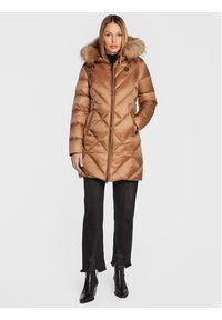 Blauer Kurtka puchowa Brandy BLDK03215 006047 Brązowy Regular Fit. Kolor: brązowy. Materiał: syntetyk, puch #4