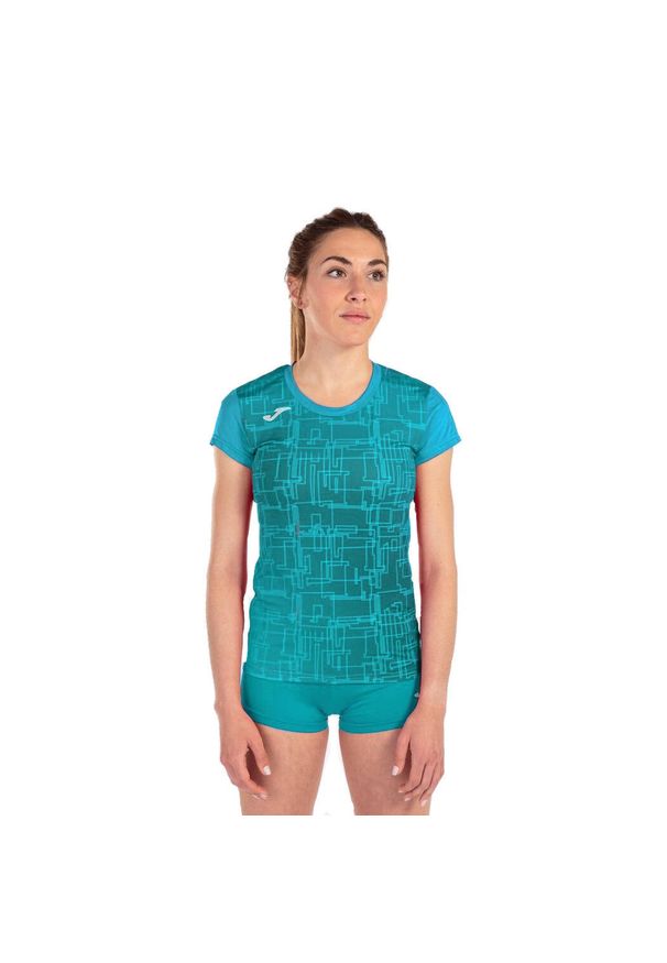 Koszulka do biegania damska Joma Elite VIII. Kolor: niebieski. Sport: bieganie