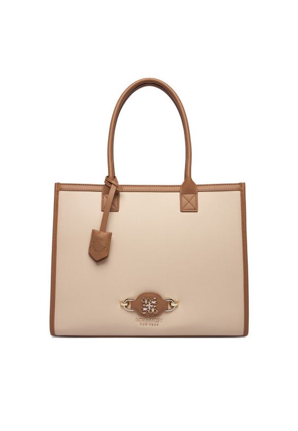 Nine West Torebka EO-Mulberry Grace-LDA8450 Beżowy. Kolor: beżowy