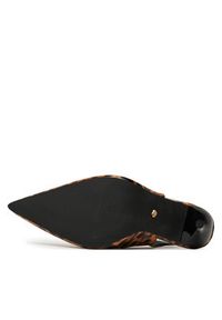 DeeZee Szpilki Q0328-1 Brązowy. Kolor: brązowy. Materiał: skóra. Obcas: na szpilce