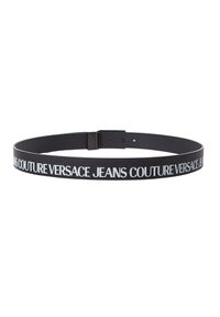 Versace Jeans Couture - Pasek VERSACE JEANS COUTURE. Materiał: skóra. Wzór: nadruk. Styl: elegancki #2