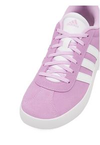 Adidas - adidas Sneakersy Vl Court 3.0 K ID6310 Fioletowy. Kolor: fioletowy. Materiał: zamsz, skóra #7