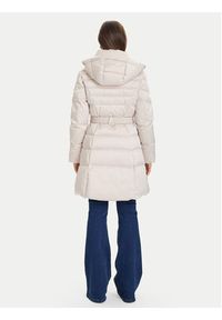 Guess Płaszcz zimowy W5BL30 W2802 Écru Regular Fit. Materiał: syntetyk. Sezon: zima