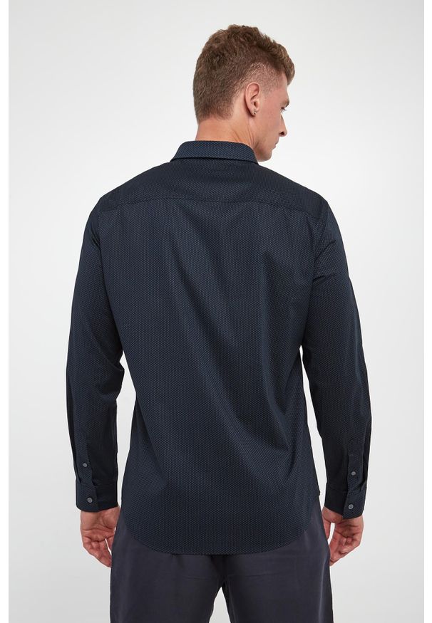 Armani Exchange - Koszula męska ze wzorem ARMANI EXCHANGE