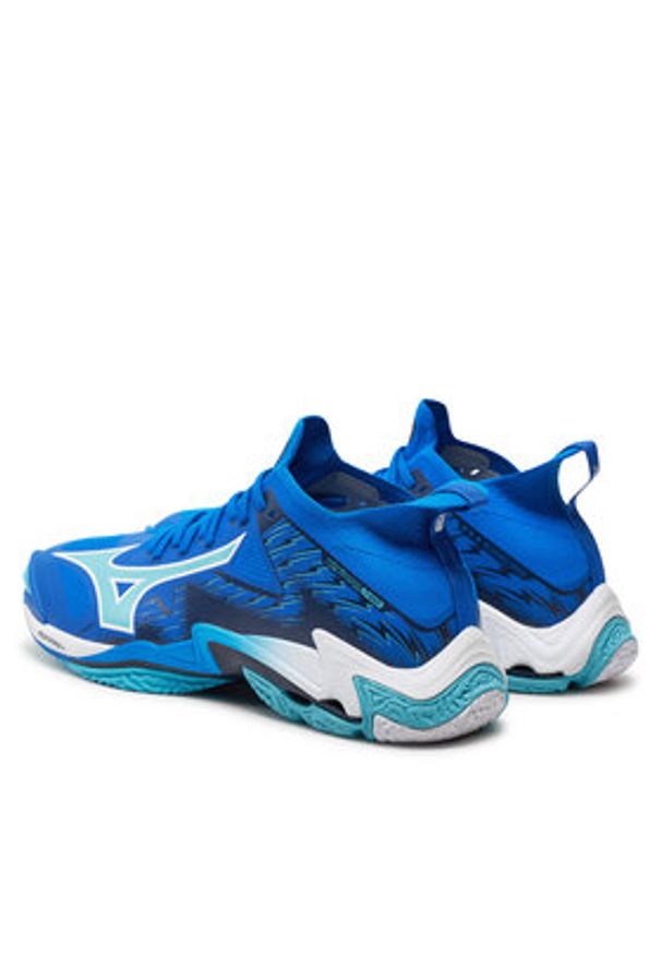 Mizuno Buty halowe Wave Lightning Neo 3 V1GA2402 Niebieski. Kolor: niebieski. Materiał: materiał. Model: Mizuno Wave