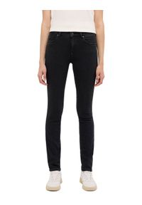 Damskie Spodnie jeansowe Mustang Style Shelby Slim Denim Black 1015564 4000 802
