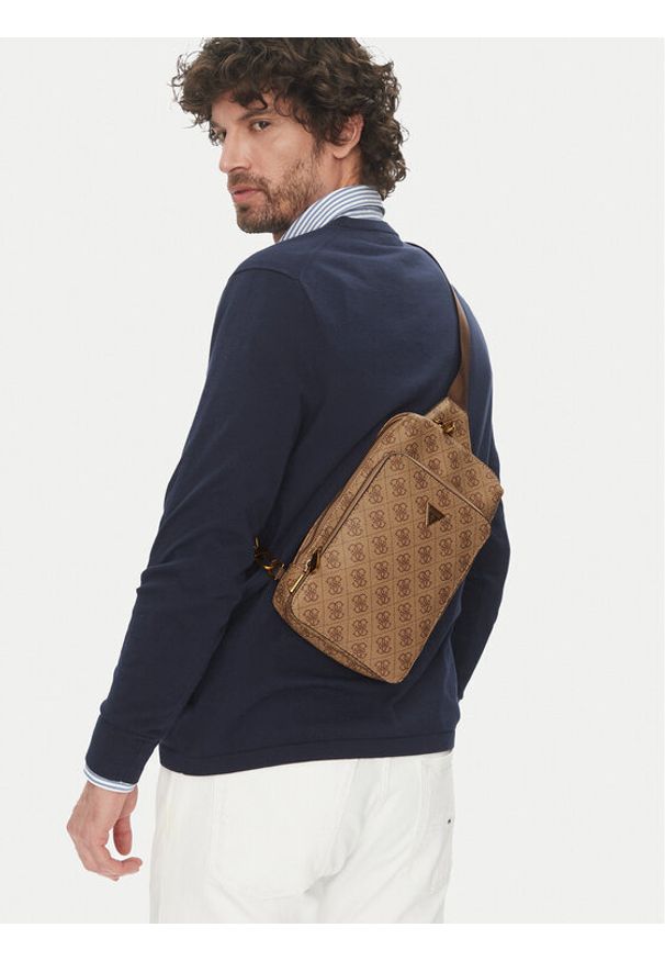 Guess Saszetka HMMILO P5226 Beżowy. Kolor: beżowy