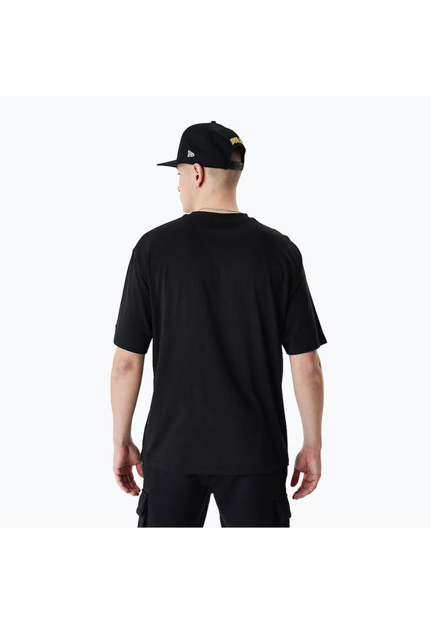 Koszulka męska New Era Team Script OS Tee Chicago Bulls. Kolor: czarny
