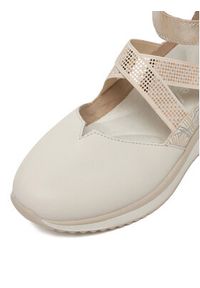 Remonte Półbuty D2411-81 Beżowy. Kolor: beżowy. Materiał: skóra, syntetyk #7