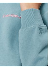 Calvin Klein Jeans Bluza Institutional J20J221066 Niebieski Regular Fit. Kolor: niebieski. Materiał: bawełna #5