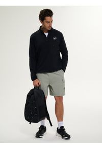 4f - 4F Bluza relaxed bez kaptura męska - czarna M. Okazja: na co dzień. Typ kołnierza: bez kaptura. Kolor: czarny. Styl: casual #2