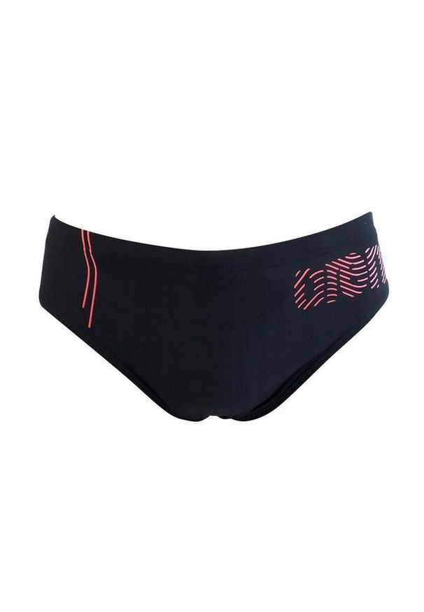 Slipy kąpielowe chłopięce kąpielówki na basen Arena Boy's Shading. Kolor: czarny, pomarańczowy, wielokolorowy