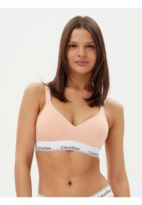 Calvin Klein Underwear Biustonosz top 000QF7900E Pomarańczowy. Kolor: pomarańczowy. Materiał: bawełna