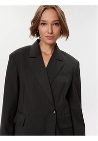 Herskind Marynarka Varner 4917958 Szary Oversize. Kolor: szary. Materiał: syntetyk #7