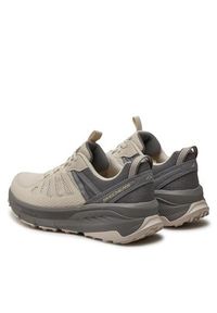 skechers - Skechers Sneakersy Switch Back-Cascades 180162/NTGY Beżowy. Kolor: beżowy. Materiał: skóra #2