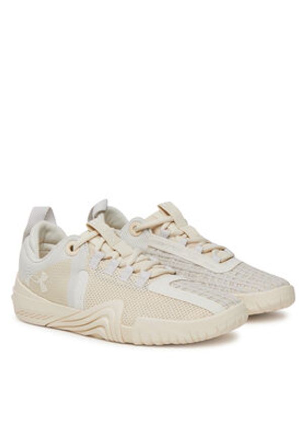 Under Armour Buty na siłownię UA W TriBase Reign 6 3027342 Écru. Materiał: materiał. Sport: fitness