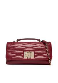Furla Torebka WE00798-BX3548-CGQ00-1-007-20-CN-E Bordowy. Kolor: czerwony. Materiał: skórzane #3