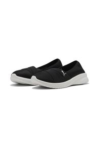 Puma - Damskie sneakersy Adelina 2 PUMA Black White. Kolor: biały, wielokolorowy, czarny. Szerokość cholewki: normalna