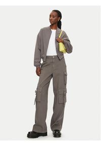 Noisy may - Noisy May Kurtka bomber Kirby 27028805 Szary Regular Fit. Kolor: szary. Materiał: syntetyk #10