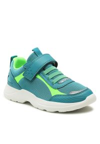 Sneakersy Superfit 1-000211-7000 D Grun/Hellgrun. Kolor: zielony. Materiał: materiał #1