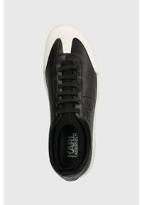 Karl Lagerfeld sneakersy T/KAP KC kolor czarny KL51423. Nosek buta: okrągły. Zapięcie: sznurówki. Kolor: czarny. Materiał: materiał #5