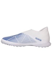Adidas - Buty piłkarskie adidas Predator Edge.3 Ll Tf Jr GX2637 białe białe. Kolor: biały. Materiał: guma, syntetyk. Sport: piłka nożna #2