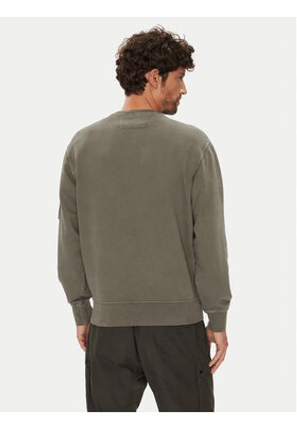 C.P. Company Bluza 19CMSS718A006372R Zielony Regular Fit. Kolor: zielony. Materiał: bawełna