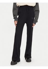 Karl Kani Spodnie dresowe 61030022 Czarny Relaxed Fit. Kolor: czarny. Materiał: syntetyk