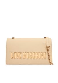 Love Moschino - LOVE MOSCHINO Torebka JC4192PP1PKD0129 Beżowy. Kolor: beżowy. Materiał: skórzane #2