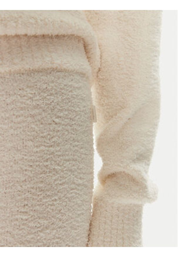 Calvin Klein Spodnie piżamowe 000QS7338E Écru Relaxed Fit. Materiał: syntetyk