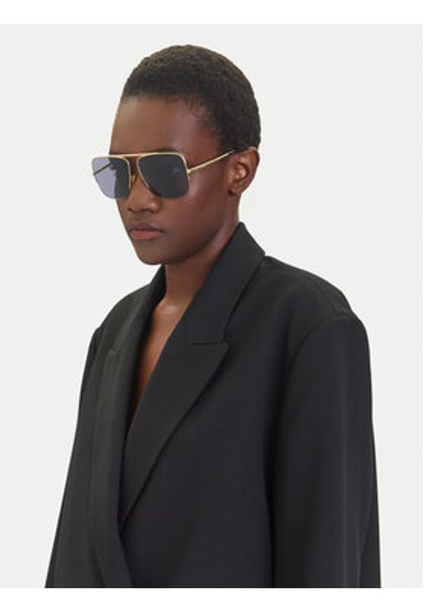 Max Mara Okulary przeciwsłoneczne MM0121 30A Złoty. Kolor: złoty