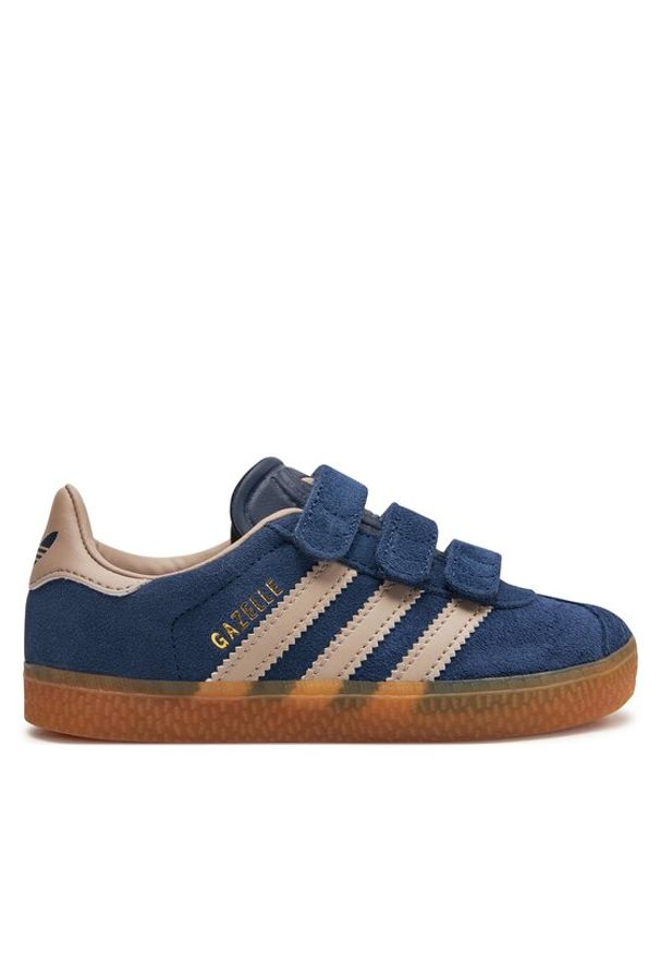 Adidas - adidas Sneakersy Gazelle Kids IE8675 Niebieski. Kolor: niebieski. Materiał: zamsz, skóra. Model: Adidas Gazelle