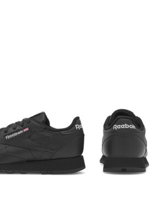 Reebok Sneakersy EO-CLASSIC LEATHER 100008497 W Czarny. Kolor: czarny. Materiał: skóra, syntetyk. Model: Reebok Classic